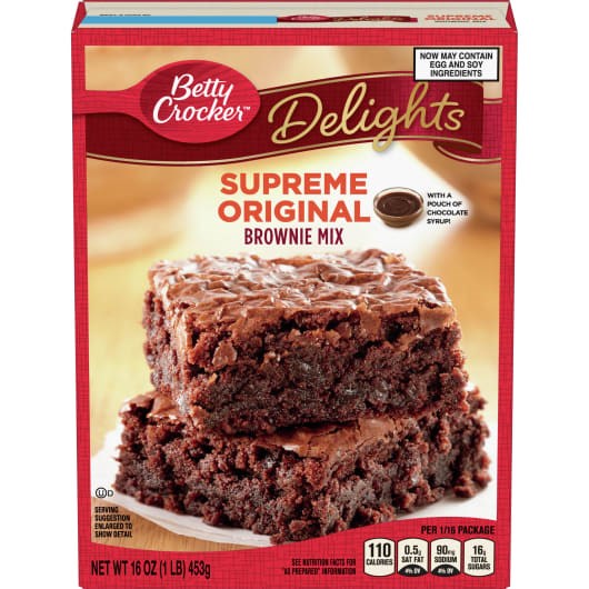 Betty Crocker Supreme Original Brownie Mix 16oz