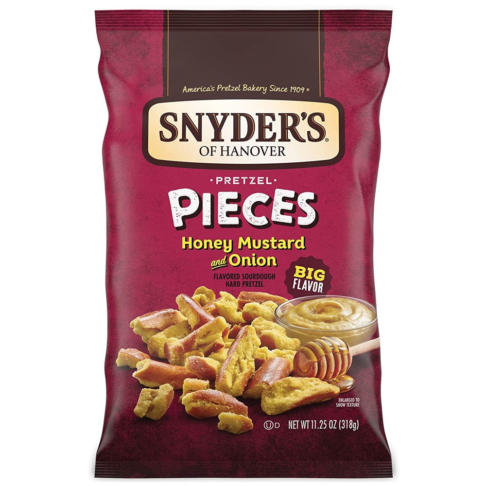 Snyder's Pretzel Pieces Honey Mustard & Onion 11.25oz