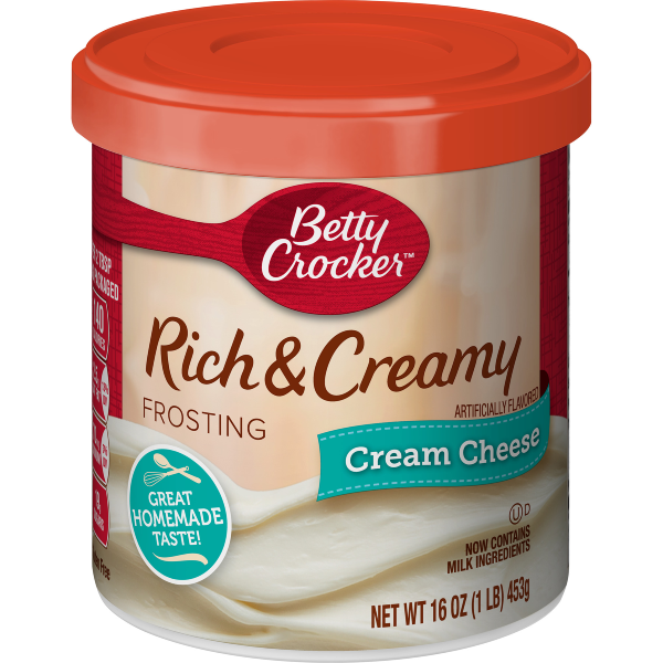 Betty Crocker Cream Cheese Rich & Creamy Frosting 16oz (BEST BY: MARCH 25)