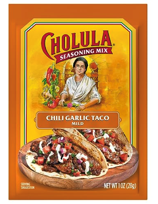Cholula Chili Garlic Taco Seasoning Mix 1oz
