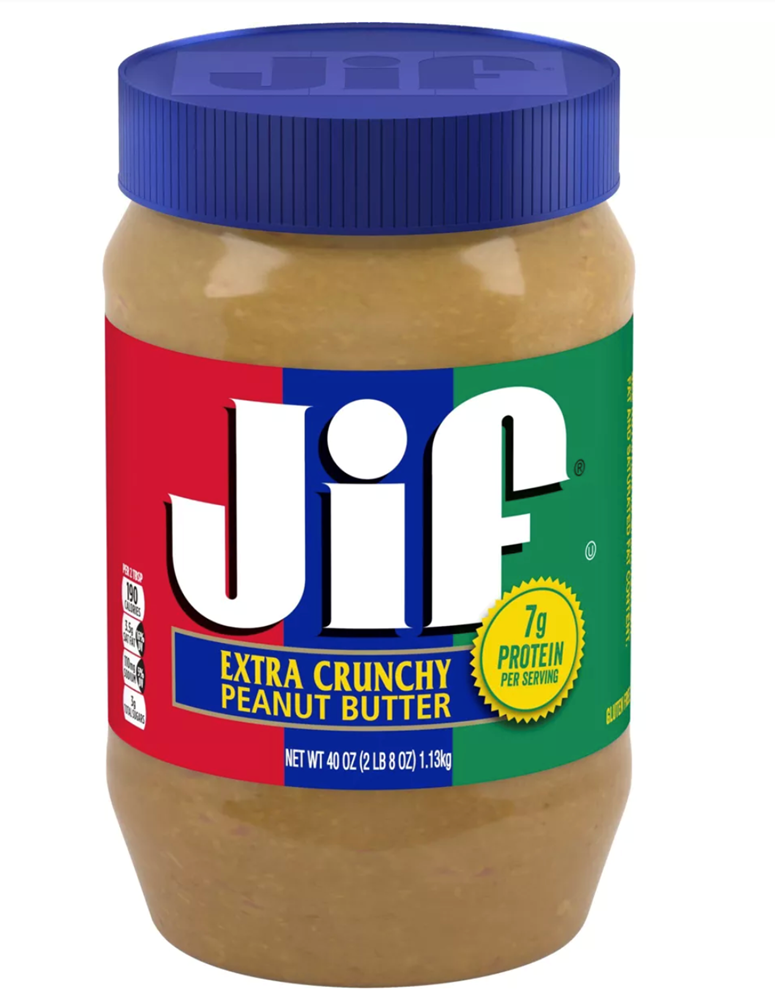 Jif Extra Crunchy Peanut Butter 40oz (BEST BY: 31MAY25)