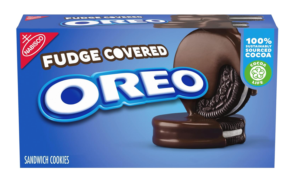 Oreo Fudge Covered Sandwich Cookies 7.9oz (BEST BY: 25DEC2024)