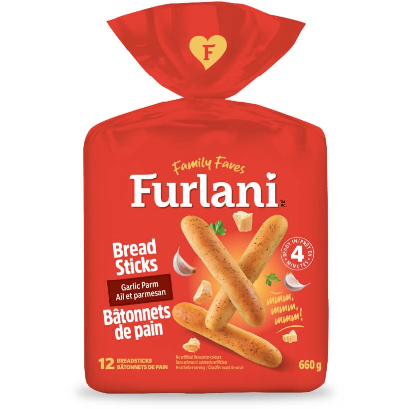 Furlani Foods Garlic Parm Breadsticks 12ct