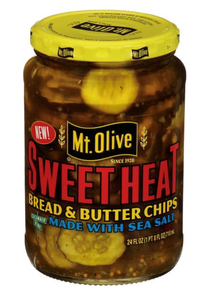 Mt. Olive Sweet Heat Bread & Butter Chips 24oz