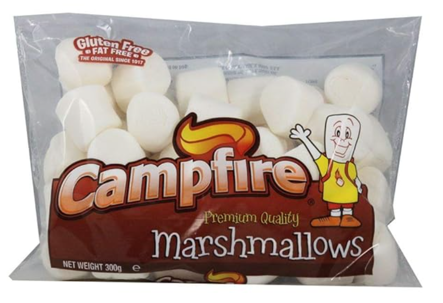 Campfire Marshmallows 150g (BEST BY: JULY 2025)