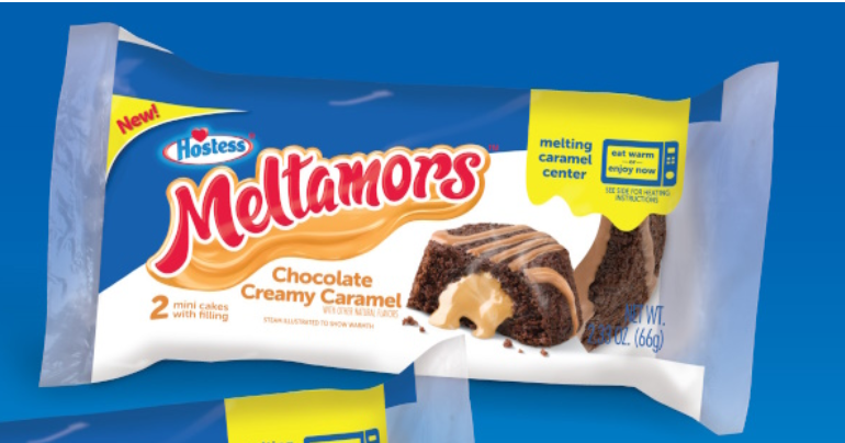 Hostess Meltamors Chocolate Creamy Caramel 2 Pack