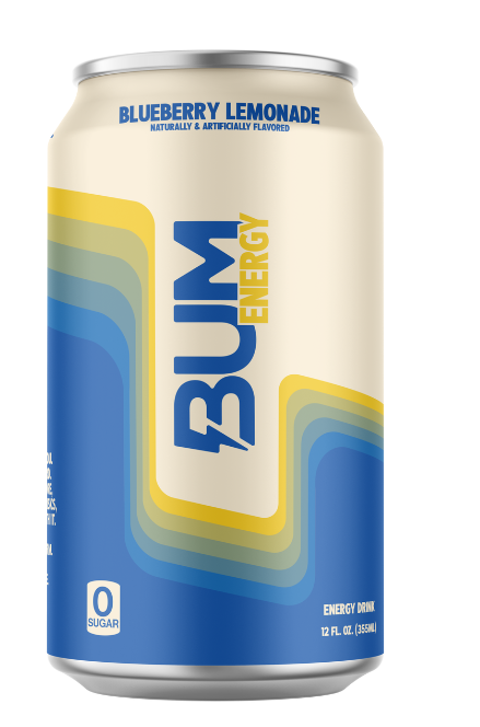 Bum Energy Drink Blueberry Lemonade 12oz