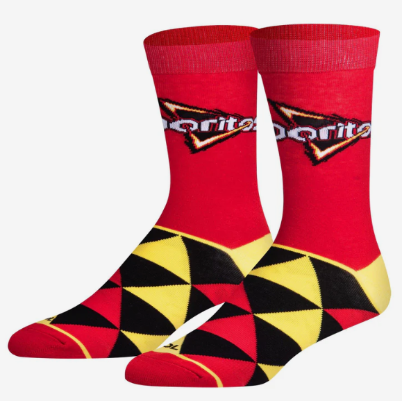 Doritos Nacho Cheese Socks 1 Pair