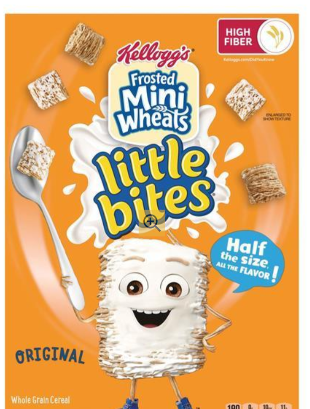 Kellogg's Frosted Mini Wheats Little Bites Cereal 14.8oz