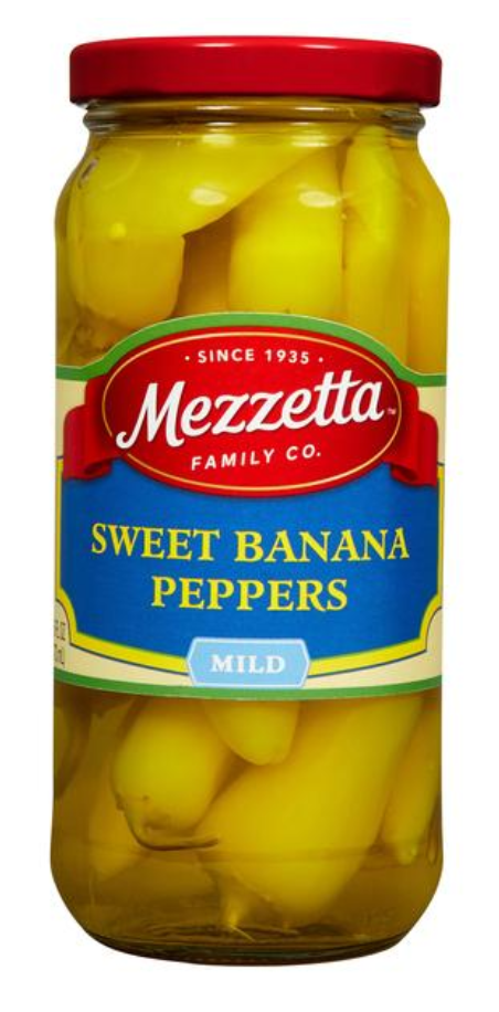 Mezzetta Sweet Banana Wax Peppers 16oz