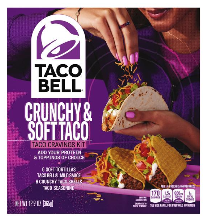Taco Bell Dinner Kit Crunchy & Soft 12.7oz