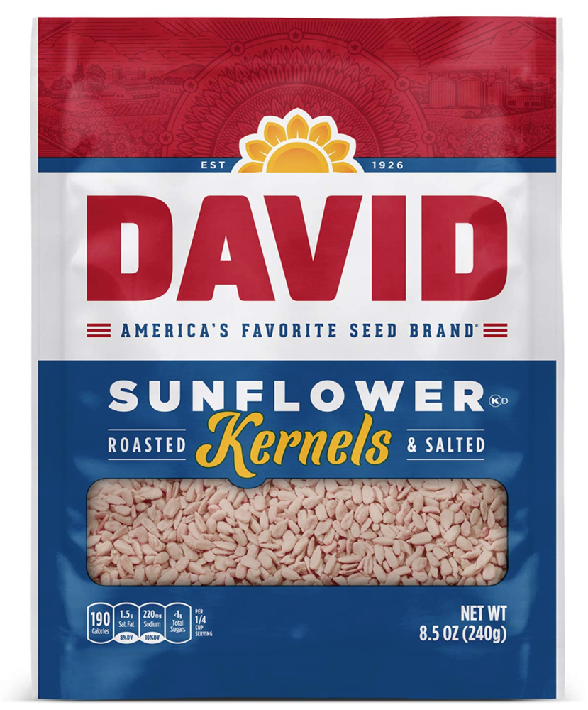 David Sunflower Kernels 8.5oz (BEST BY: JUN 2025)
