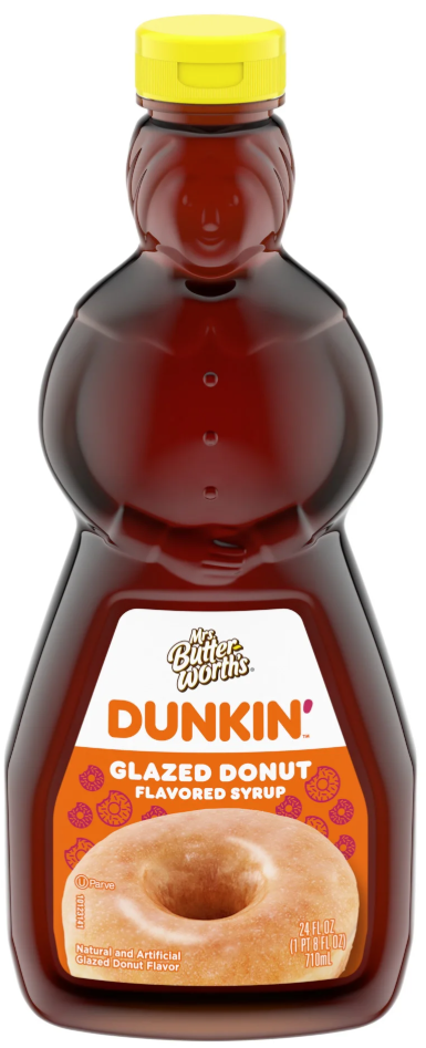 Mrs Butterworth Dunkin Glazed Donut Syrup 24oz
