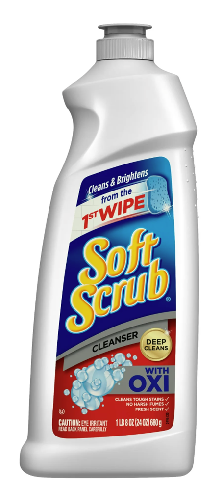 Soft Scrub Multi Purpose Cleanser With OXI 24oz