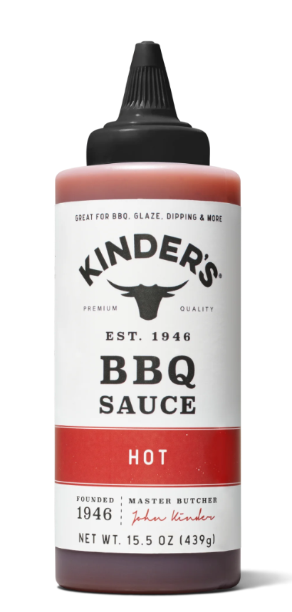 Kinder's Hot BBQ Sauce 15.5oz