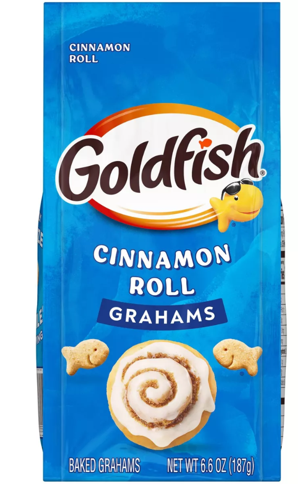 Goldfish Cinnamon Rolls Graham Crackers 6.6oz (BEST BY: DEC 2025)