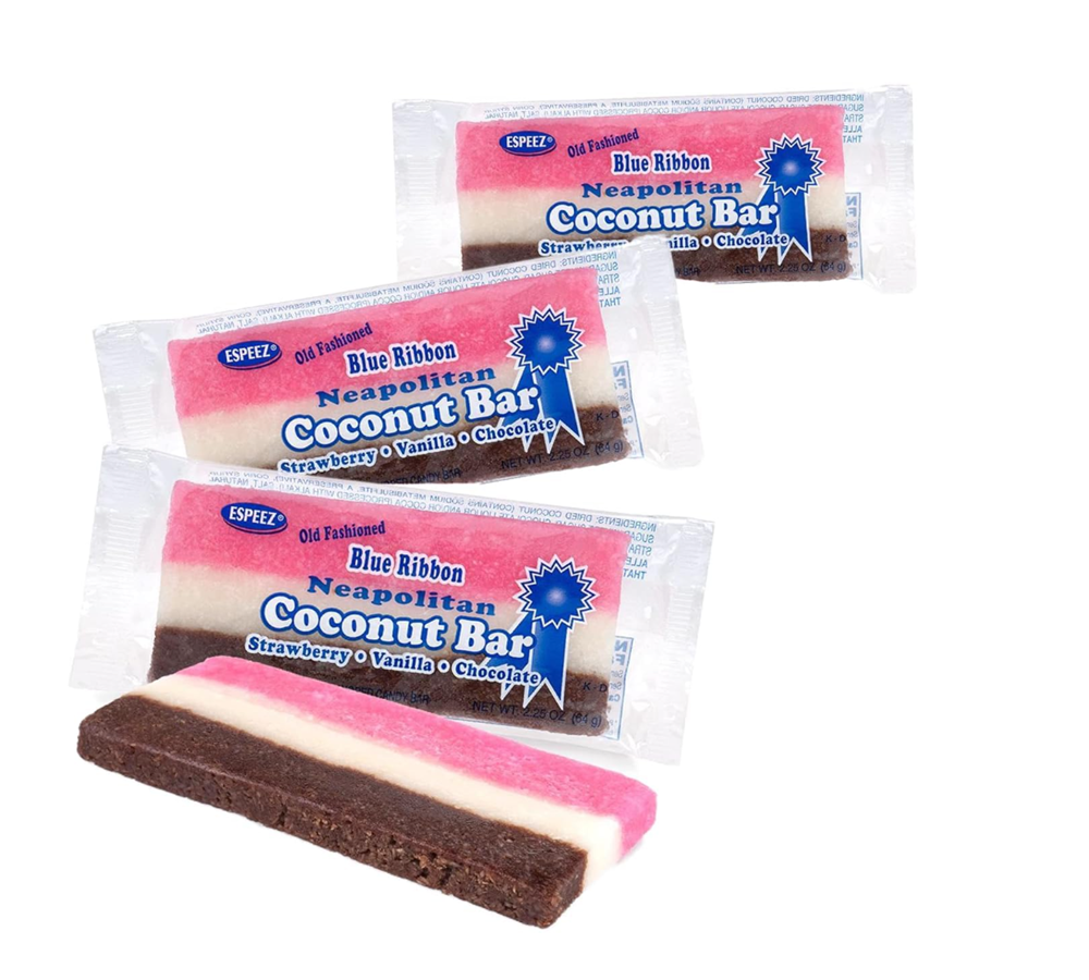 Blue Ribbon Neapolitan Coconut Bar 2oz