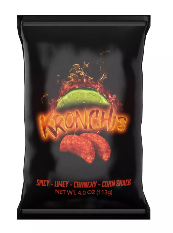 Kronchis Chile Limon Chips 4oz (BEST BY: MAY '26)