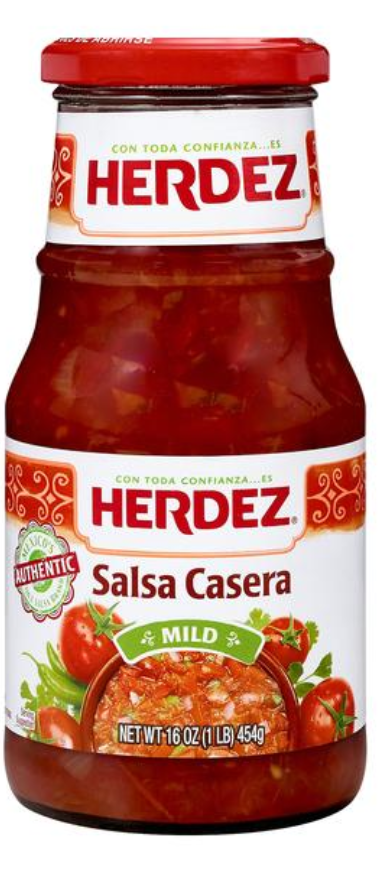 Herdz Mild Salsa Casera 16oz