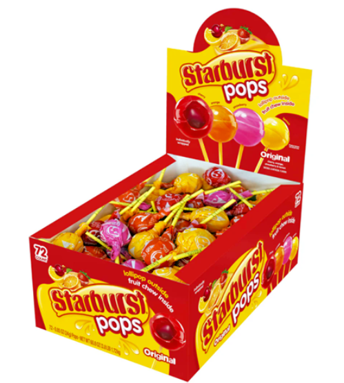 Starburst Original Pops Assorted 1ct