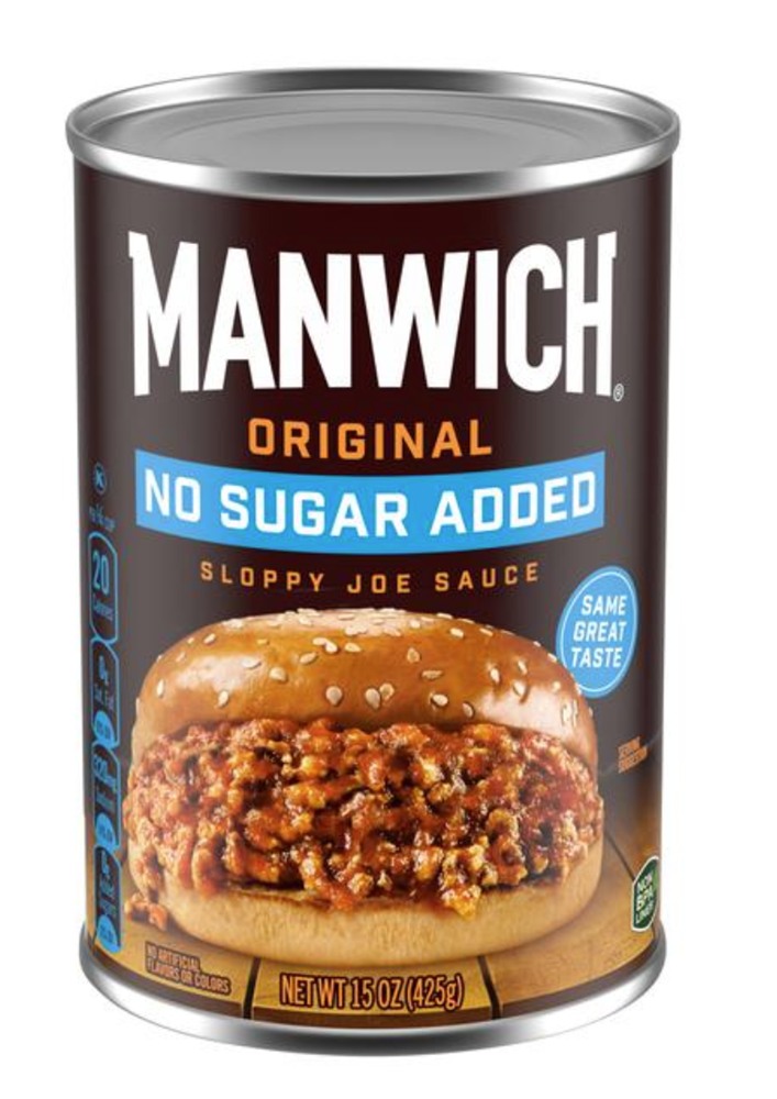 Manwich Original No Sugar Added Sloppy Joe Sauce 15oz