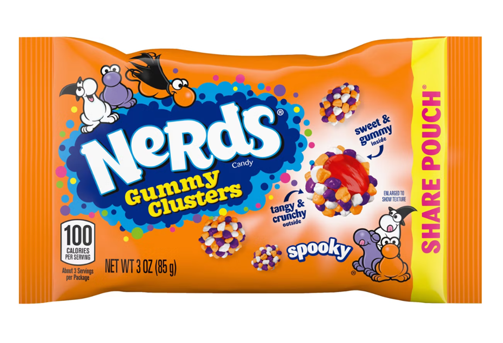Nerd's Halloween Gummy Cluster 3oz