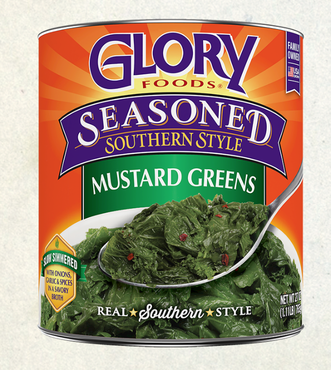 Glory Foods Mustard Greens 27oz