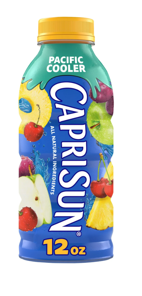 Capri Sun Pacific Cooler Bottle 12oz (BEST BY: 8FEB2026)