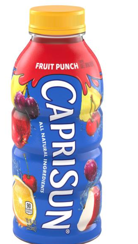 Capri Sun Fruit Punch Bottle 12oz (BEST BY: FEB 2026)