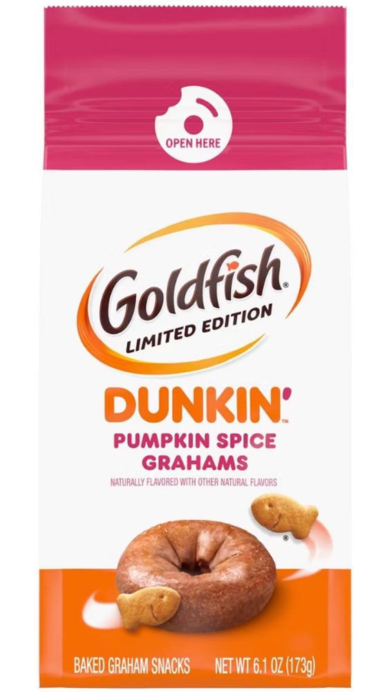 Goldfish Pumpkin Spice Grahams Crackers 6oz (BEST BY: DEC 2025)
