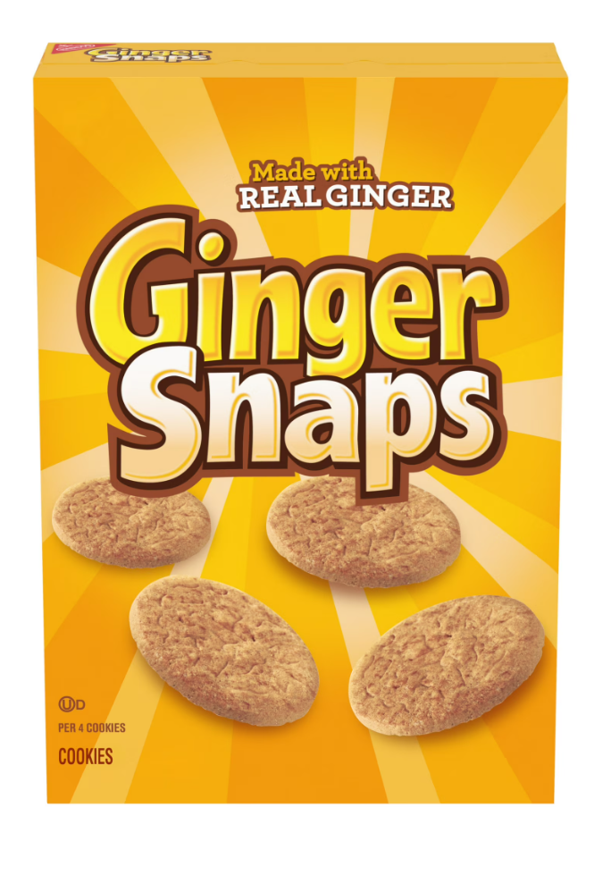 Nabisco Ginger Snaps Cookies 16oz (BEST BUY: APRIL 2ND 2026)