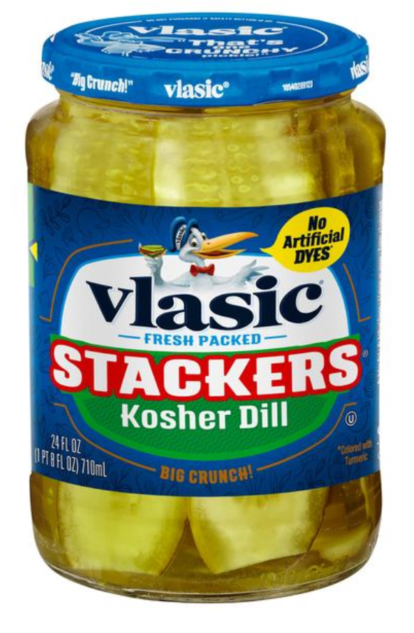 Vlasic Kosher Dill Stackers 24oz