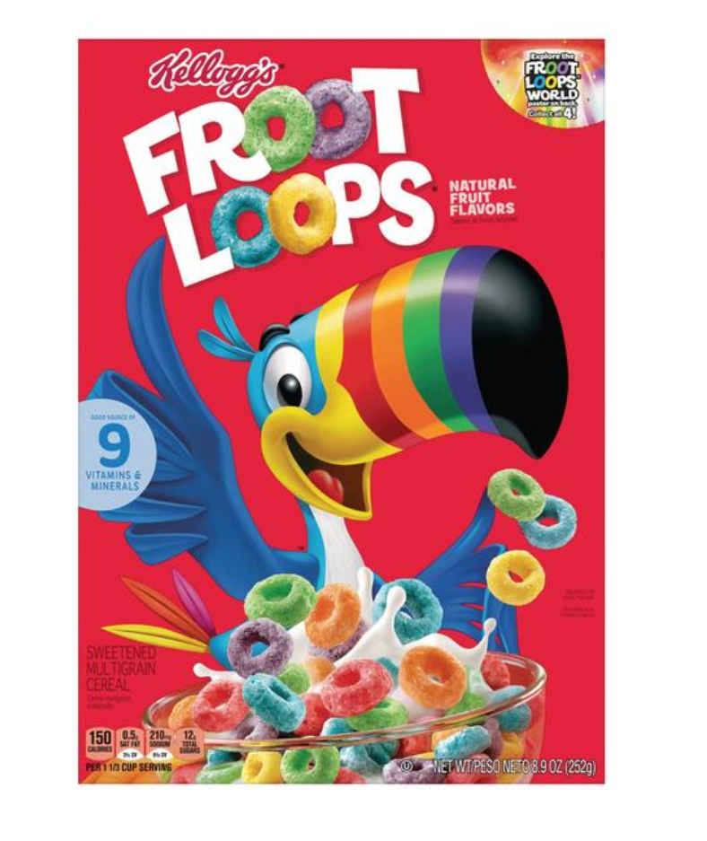 Froot Loops Cereal 8.9oz