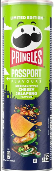 Pringles Passport Mexican Style Cheesy Jalapeno 5.5oz