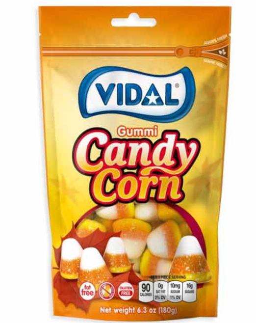 Vidal Gummi Candy Corn 6.35oz