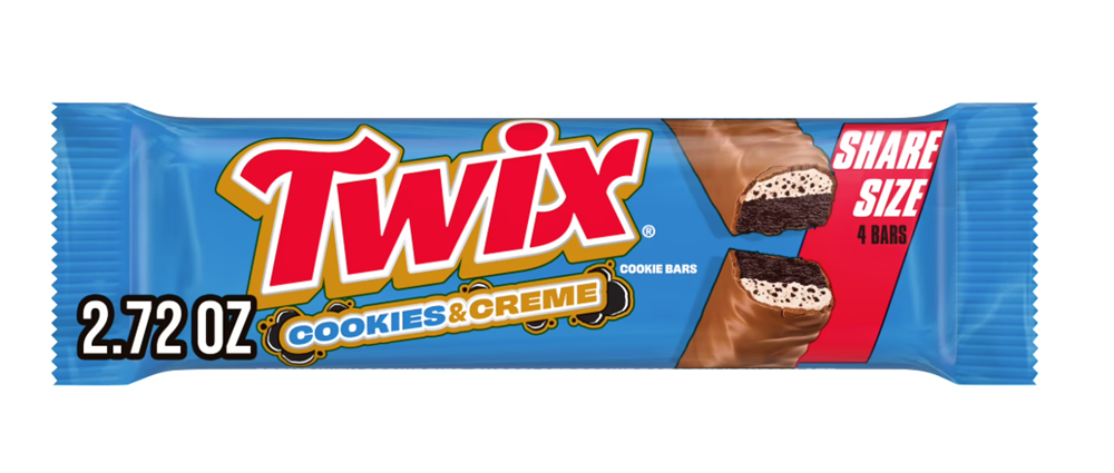 Twix Cookies & Creme Share Size 2.72oz