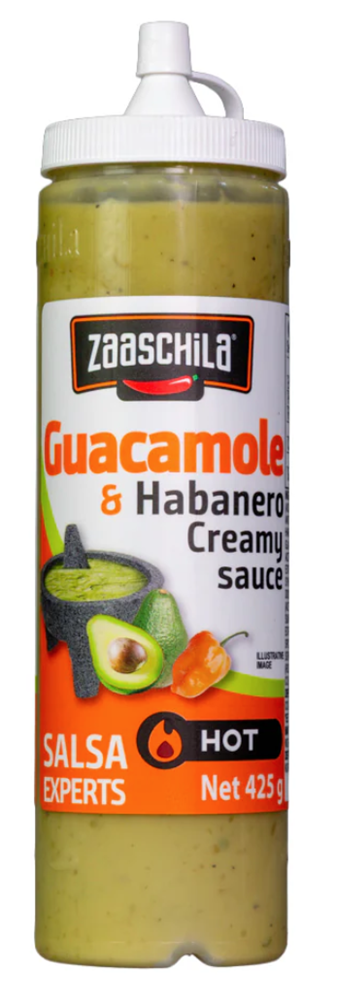 Zaaschila Guacamole & Habanero Creamy Sauce 425g