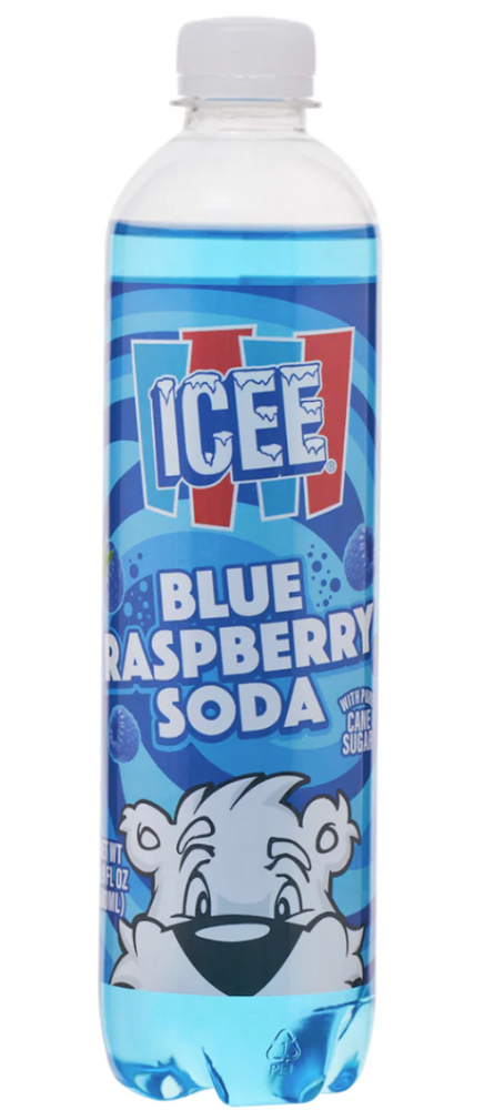 ICEE Blue Raspberry Soda 17oz