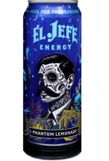 El Jefe Energy Drink Phantom Lemonade 16oz