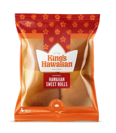King's Hawaiian Original Sweet Rolls 4ct