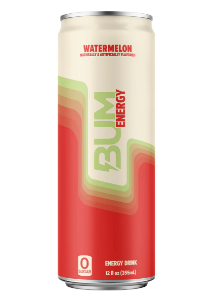 Bum Energy Drink Watermelon 12oz