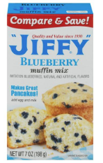 Jiffy Blueberry Muffin Mix 7oz