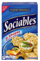Nabisco Sociables Crackers 7.5oz