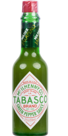 Tabasco Green Pepper Hot Sauce 5oz