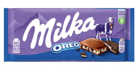 MILKA OREO CHOC 100G