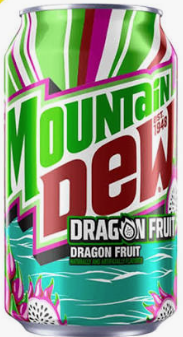 Mountain Dew Dragon Fruit Can 12oz