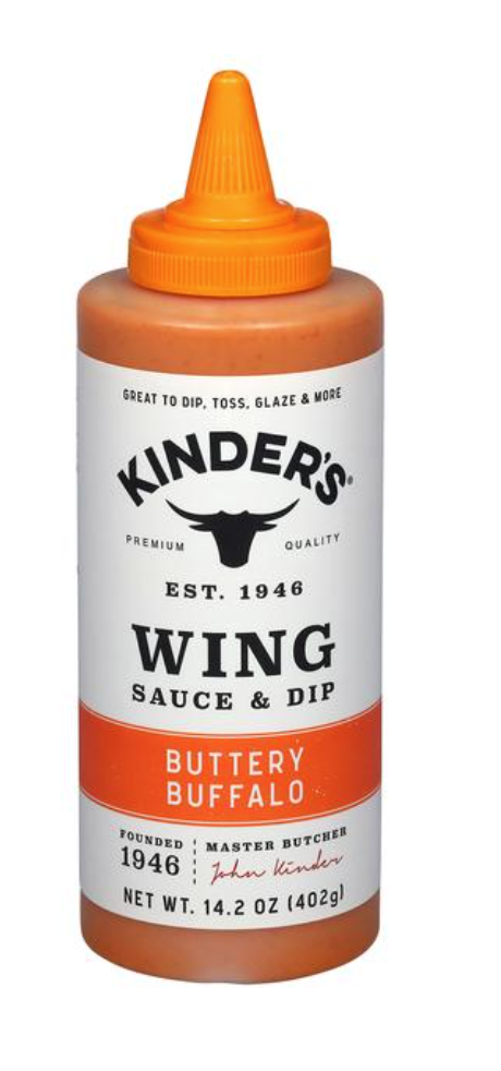 Kinder’s Buttery Buffalo Wing Sauce & Dip 14.2oz