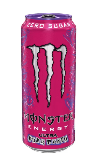 Monster Ultra Punk Punch Energy Drink 16oz
