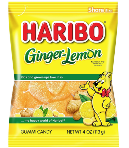 Haribo Ginger-Lemon Share Size 4oz (1113g)