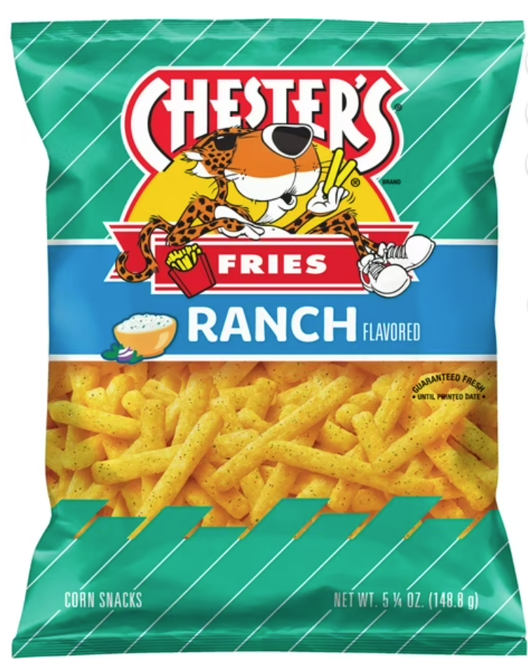 Chester's Ranch Fries 5.25oz (best by: aug26)